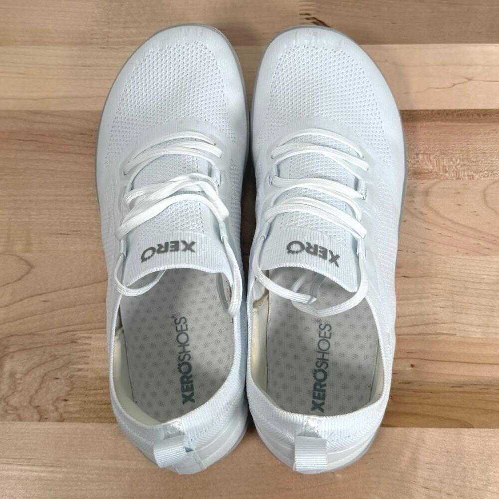 Xero Shoes Nexus Knit Barefoot Sneakers White Minimalist Running US 10.5 - Picture 4 of 12